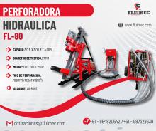 MAQUINA HIDRAULICA FL - 80 EQUIPO EFICIENTE Y DURABILIDAD 